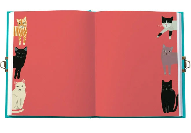 Pretty Paws Lockable Notebook