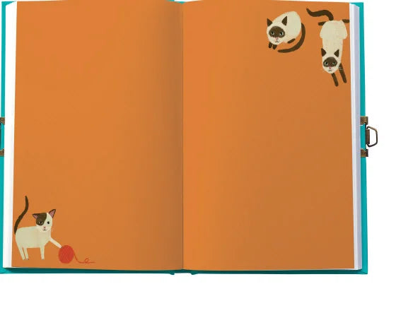 Pretty Paws Lockable Notebook