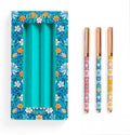 3 Pen Set, Liberty Moon Flower