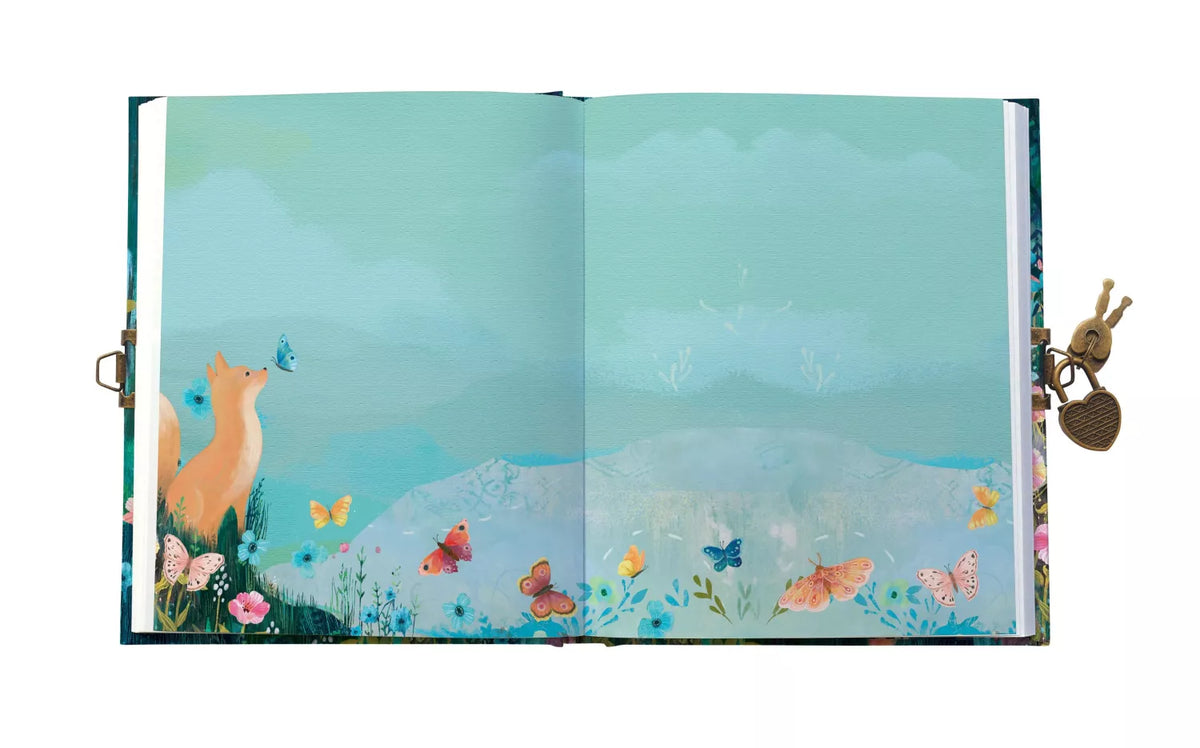 Moonlit Meadow Lockable Notebook