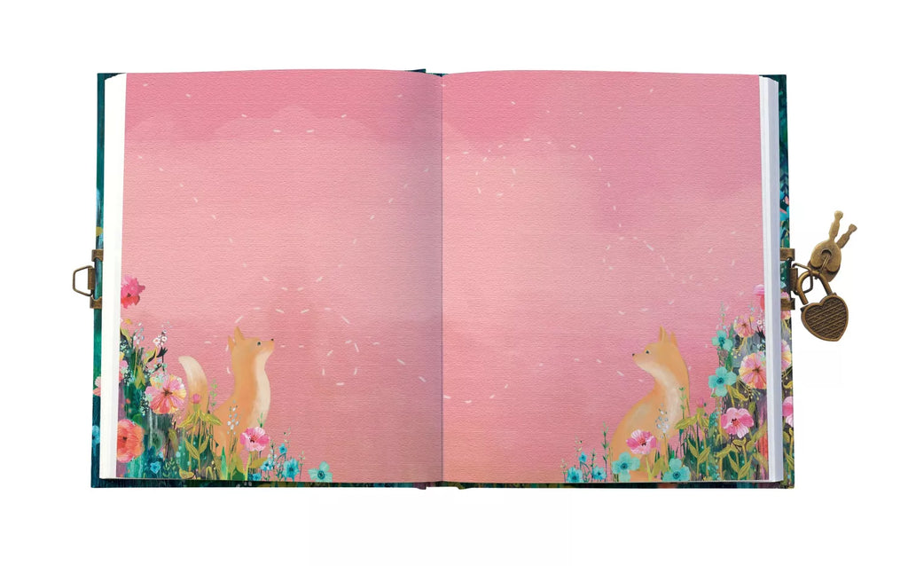 Moonlit Meadow Lockable Notebook