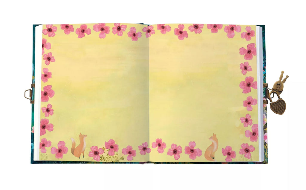 Moonlit Meadow Lockable Notebook