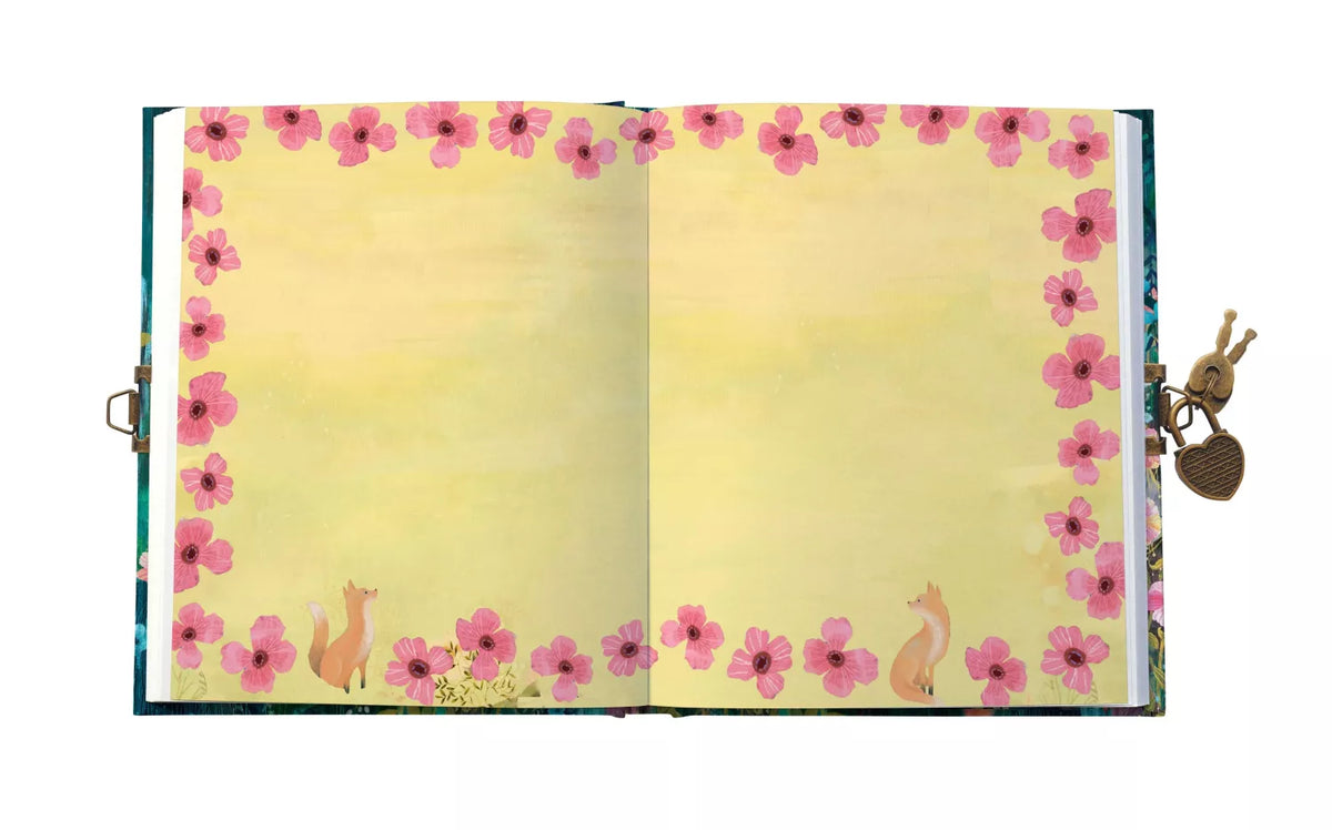 Moonlit Meadow Lockable Notebook
