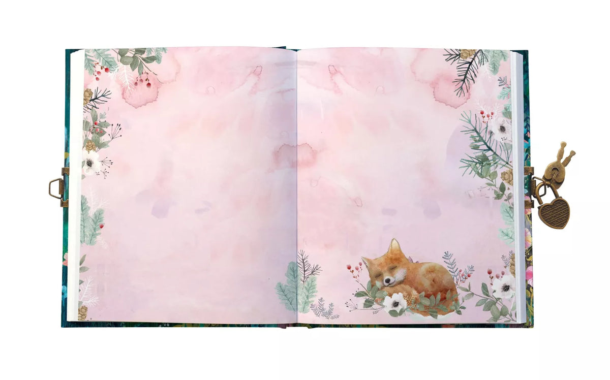 Moonlit Meadow Lockable Notebook