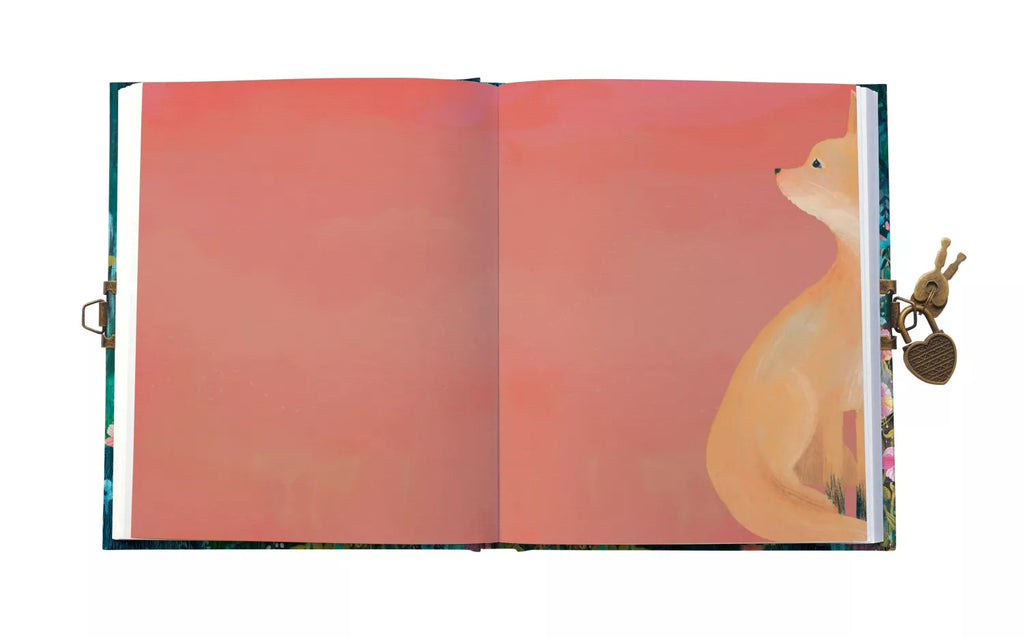 Moonlit Meadow Lockable Notebook