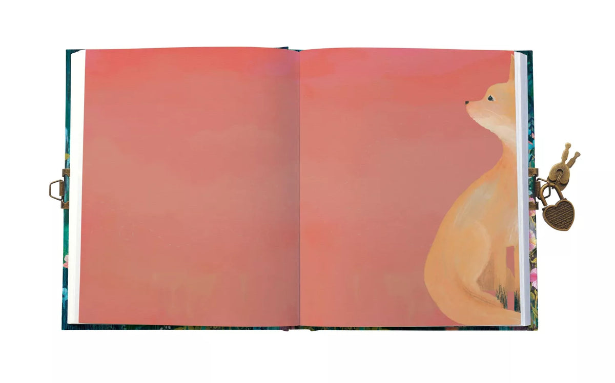 Moonlit Meadow Lockable Notebook