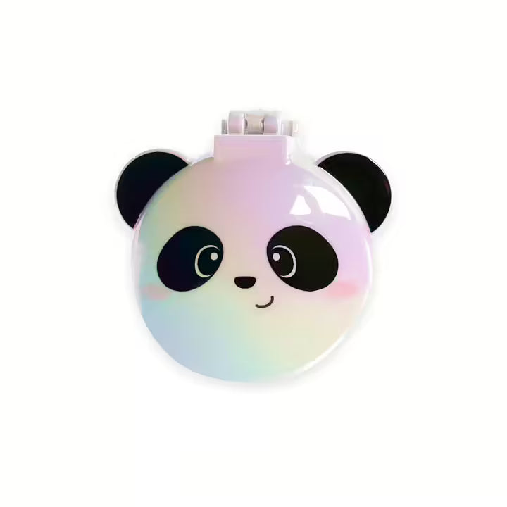 Nice Hair, hårborste med spegel, Panda
