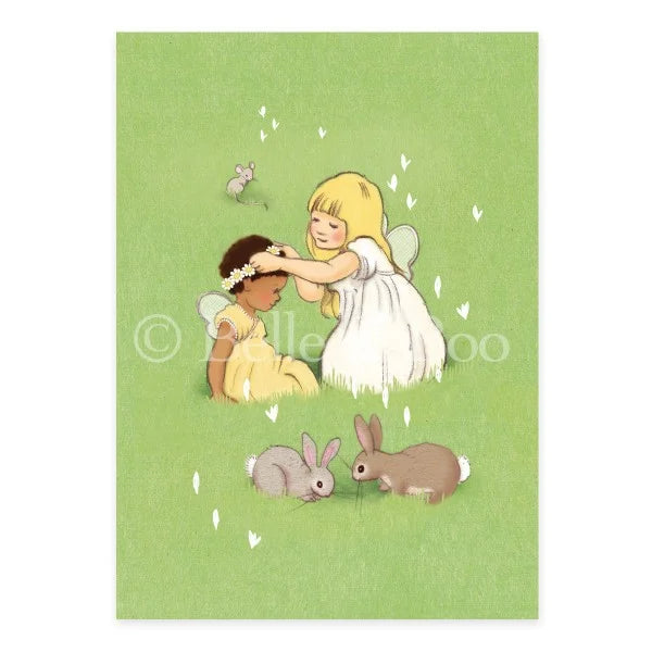 Daisy Chain Friends, Postcard